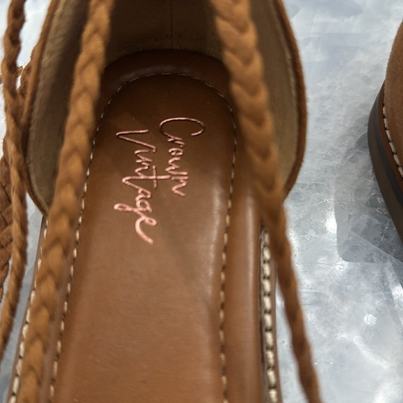 Crown Vintage Preslen Gladiator Sandals Brown Size 8.5 - Picture 3 of 8